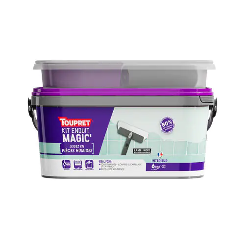 Kit enduit magic pièces humides